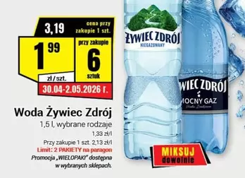 Woda Żywiec Zdrój