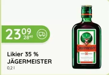 Jagermeister - Likier 35 %