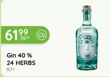 Gin 40 %