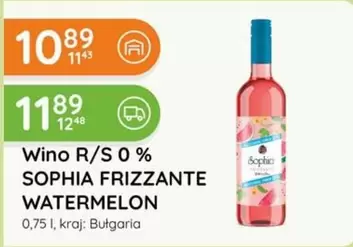 Wino R/S 0 % FRIZZANTE WATERMELON