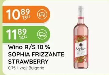 Wino R/S 10 % STRAWBERRY
