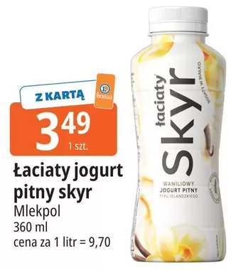 Łaciaty jogurt pitny skyr