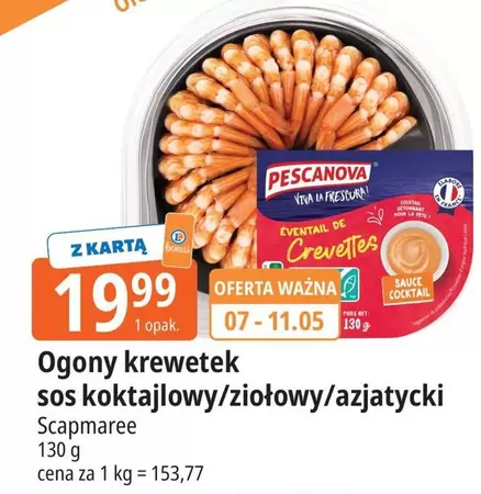 De - Ogony krewetek sos koktajlowy/ziolowy/azjatycki