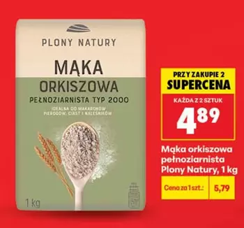 Mąka orkiszowa pełnoziarnista typ 2000