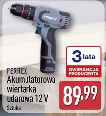 Akumulatorowa wiertarka udarowa 12 V