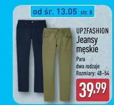 Jeansy męskie