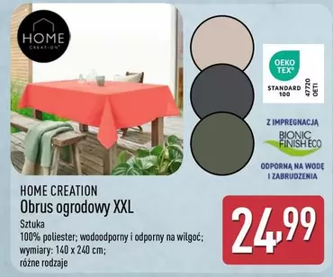 Obrus ogrodowy XXL
