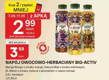 NAPÓJ OWOCOWO-HERBACIANY BIG-ACTIV