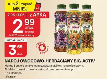 NAPÓJ OWOCOWO-HERBACIANY BIG-ACTIV