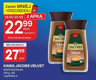 KAWA JACOBS VELVET ROZPUSZCZALNA