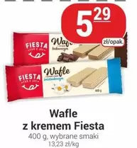 Wafle z kremem