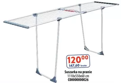 Suszarka na pranie 1110x550x60 cm C0000000026