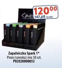 Spa - Zapalniczka rk 1* Pizo (szeroka) mix 50 szt. P02020000053