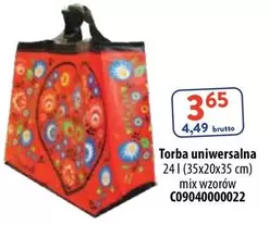 Mix - Torba uniwersalna 24l (35x20x35 cm) mix wzorów C09040000022