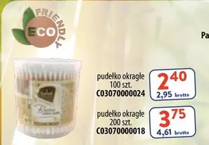 pudełko okrągłe 100 szt. C03070000024
