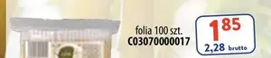 folia 100 szt. C03070000017