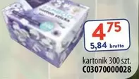 kartonik 300 szt.