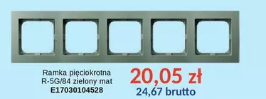 Ramka pięciokrotna R-5G/84