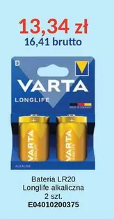 Bateria LR20 Longlife alkaliczna