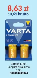 Bateria LR14 Longlife alkaliczna