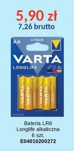 Bateria LR6 Longlife alkaliczna