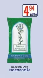 Len nasiona 250 g F05020000126