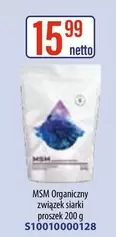 MSM Organiczny związek siarki proszek 200 g S10010000128