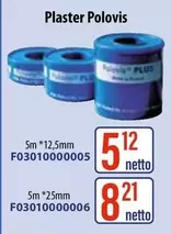 Plus - Plaster Polovis 5m * 12,5mm F03010000005