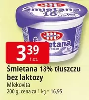 Śmietana 18% tłuszczu bez laktozy