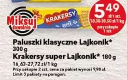 Paluszki klasyczne Lajkonik, Krakersy super Lajkonik