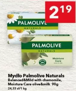 Mydło Naturals Balanced&Mild with chamomile, Moisture Care olive&milk