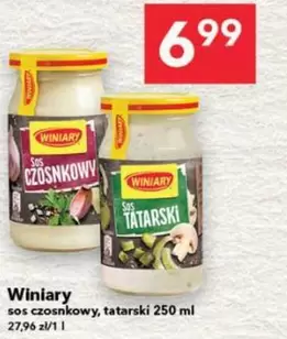 sos czosnkowy, tatarski