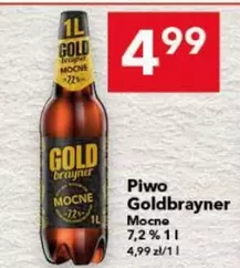 Piwo Goldbrayner Mocne