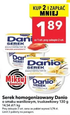 Serek homogenizowany Danio