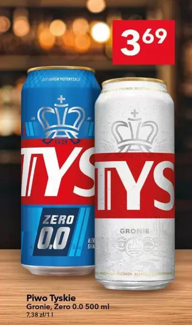 Piwo Tyskie Zero 0.0
