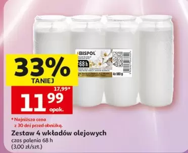 Zestaw 4 wkładów olejowych