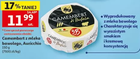 Camembert z mleka bawolego