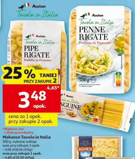 Makaron Tavola in Italia