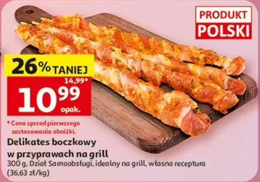 Delikates boczkowy w przyprawach na grill