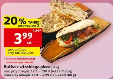 Bułka z włoskiego pieca