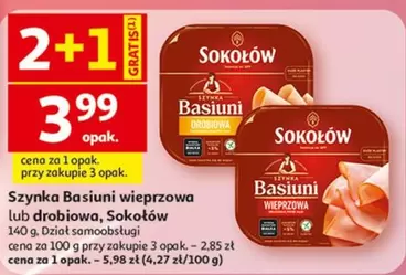 Szynka Basiuni wieprzowa lub drobiowa