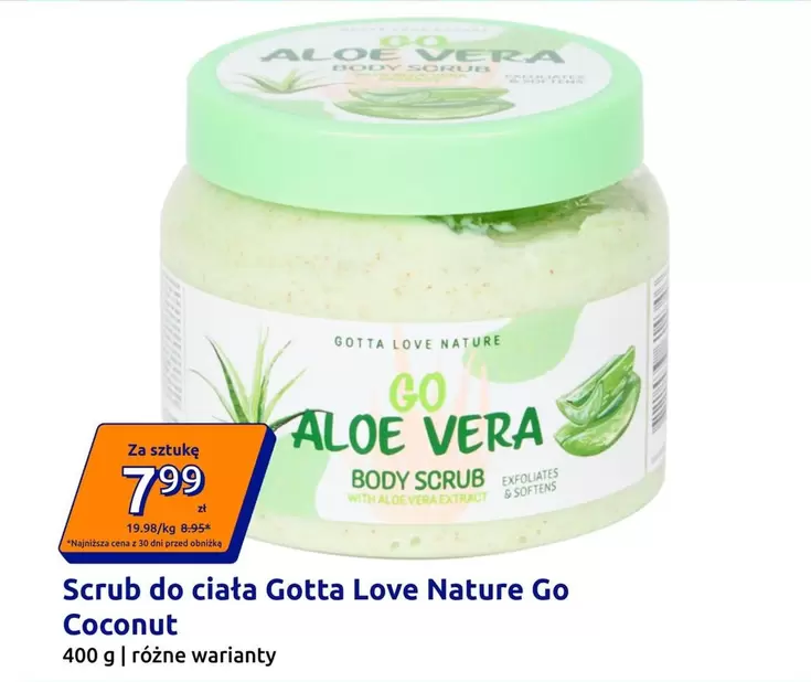 Aloe - Scrub do ciała