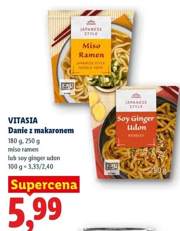 Ramen - Miso , Soy Ginger Udon