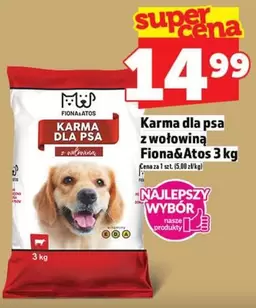 Karma dla psa z wołowiną