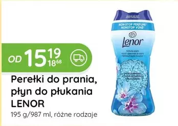 Perfumowane perełki do prania, płyn do płukania