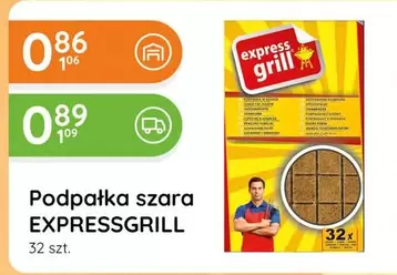 Podpałka szara