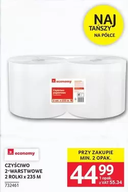 CZYŚCIWO 2-WARSTWOWE 2 ROLKI