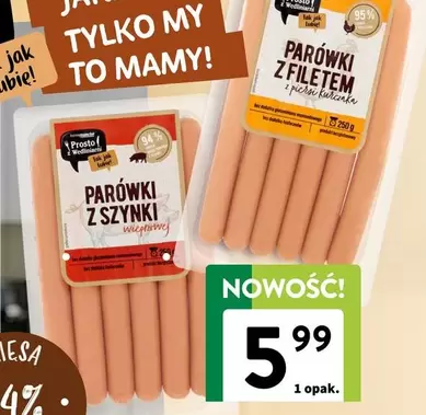Prosto - Parówki z szynki