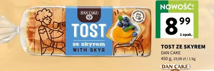 Tost ze skyrem