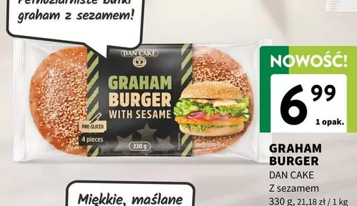 Burger - GRAHAM BURGER WITH SESAME
